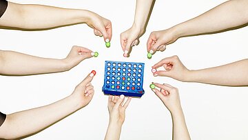 Dieses Bild führt zur Masterclass „Kopf? Bauch? KI? Besser entscheiden“